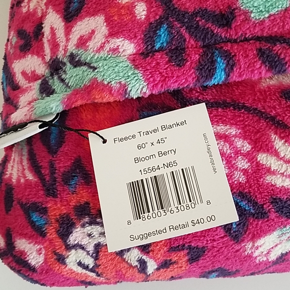 🛍2xHP🛍Vera Bradley Travel Blanket - Picture 4 of 4